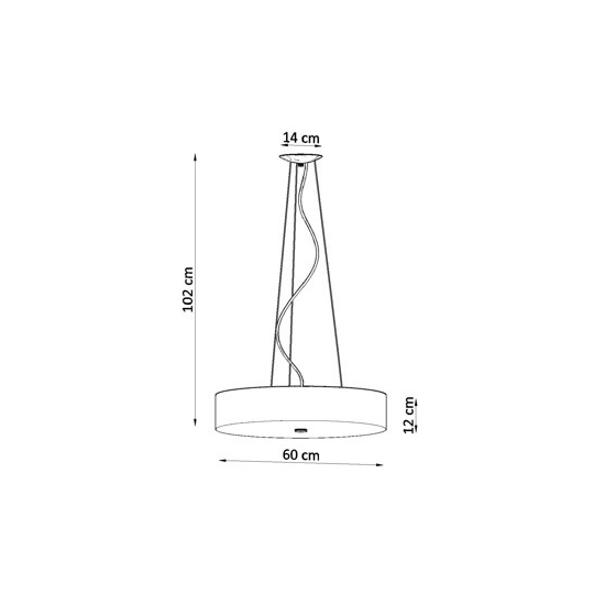 kinkiecik.pl Lampa wisząca SKALA 60 SL.0800 SOLLUX LIGHTING