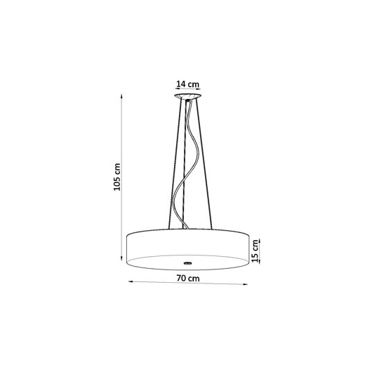 kinkiecik.pl Lampa wisząca SKALA 70 SL.0802 SOLLUX LIGHTING