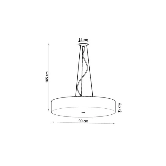 kinkiecik.pl Lampa wisząca SKALA 90 SL.0805 SOLLUX LIGHTING