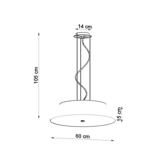 kinkiecik.pl Lampa wisząca VEGA 60 SL.0766 SOLLUX LIGHTING