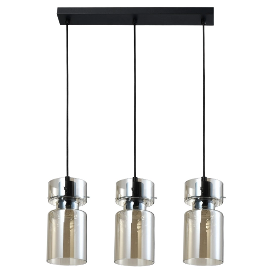 Potrójna lampa wisząca Nivio dymna 3xE27 LP-2811/3L AM Light Prestige