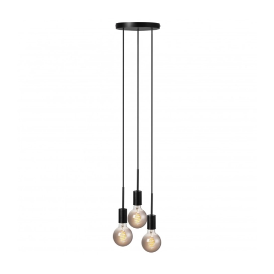 kinkiecik.pl Lampa wisząca czarna potrójna PACO 2112063003 Nordlux