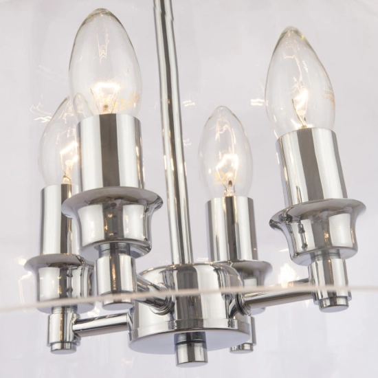 Lampa wisząca Prague - P04458CH CosmoLight - zdjęcie dodatkowe 2