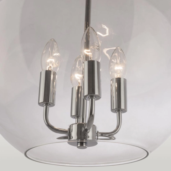 Lampa wisząca Prague - P04974CH CosmoLight - zdjęcie dodatkowe 2