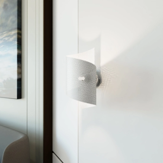 Kinkiet SPIRAL WHITE 1360/1 EMIBIG Lighting