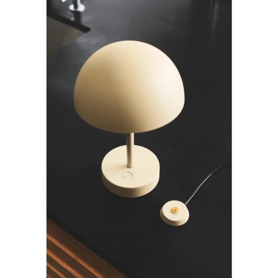 Przenośna lampa akumulatorowa Ellen To-Go IP44, Nordlux, beżowa 2418015009