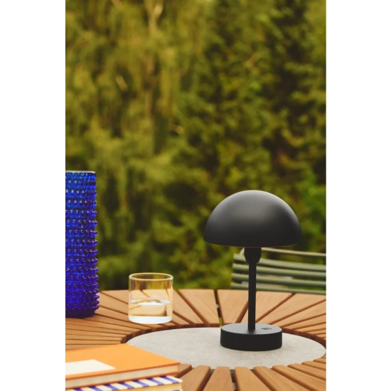 Przenośna lampa akumulatorowa Ellen To-Go IP44, Nordlux, czarna 2418015003