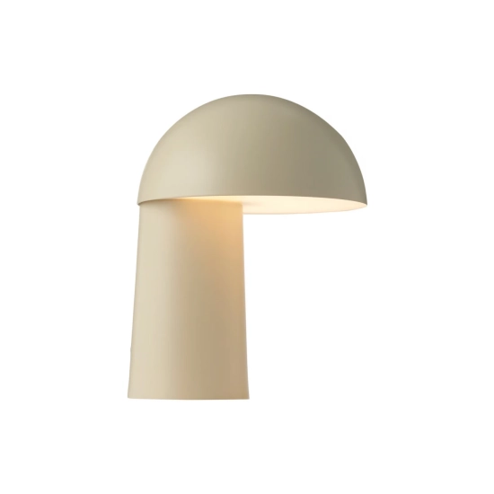 Przenośna lampa stołowa Faye - DFTP, Moodmaker™, port USB, beżowa 2420155009