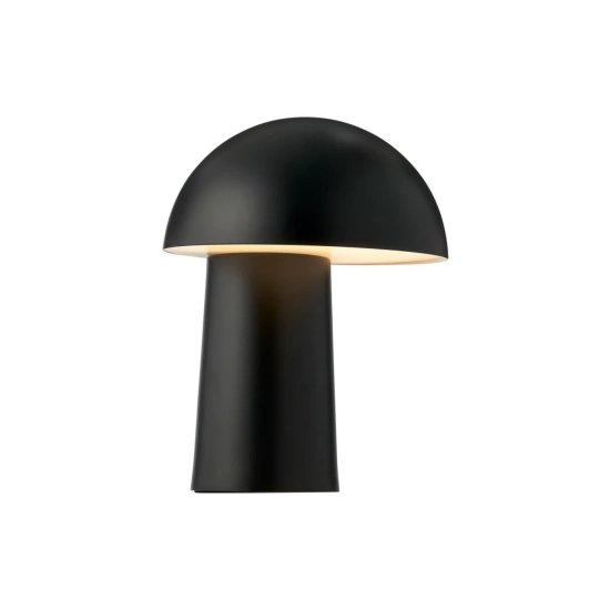Przenośna lampa stołowa Faye - DFTP, Moodmaker™, port USB, czarna 2420155003