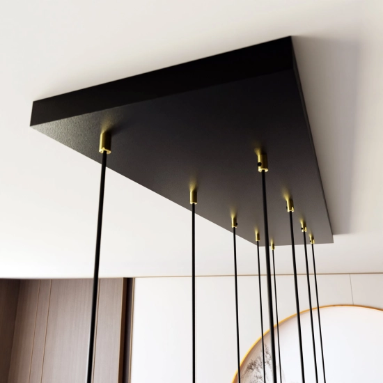 Lampa wisząca SELTER 9 GOLD 1332/9 EMIBIG Lighting