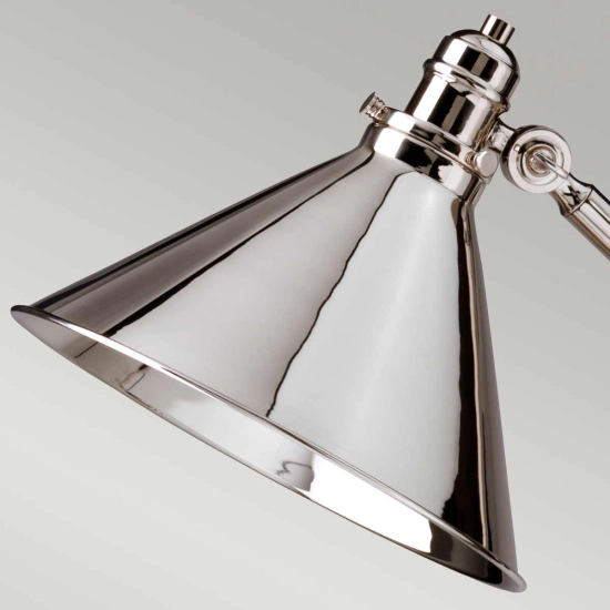 Lampa podłogowa Provence – 1 źródło światła – Polerowany nikiel PV-FL-PN Elstead Lighting
