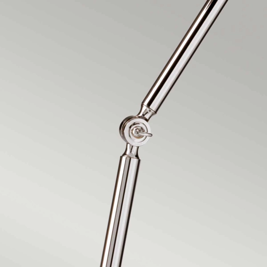 Lampa podłogowa Provence – 1 źródło światła – Polerowany nikiel PV-FL-PN Elstead Lighting