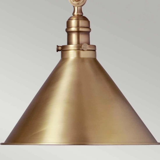 Lampa sufitowa/ścienna Provence – 1 źródło światła – Stary mosiądz PV-GWP-AB Elstead Lighting