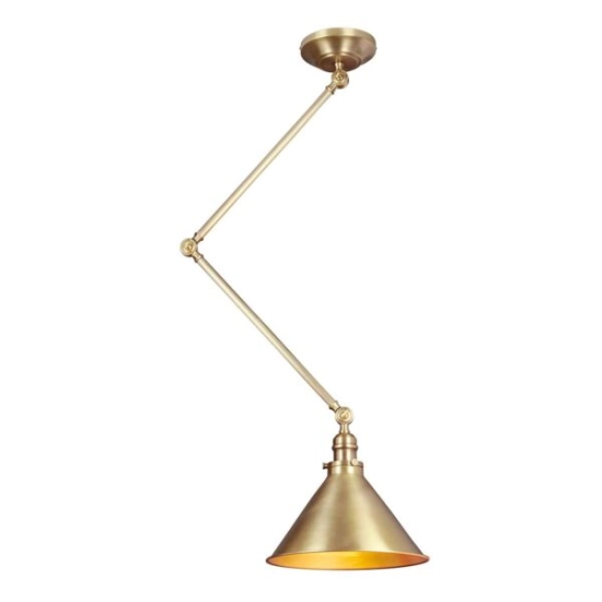 Lampa sufitowa/ścienna Provence – 1 źródło światła – Stary mosiądz PV-GWP-AB Elstead Lighting
