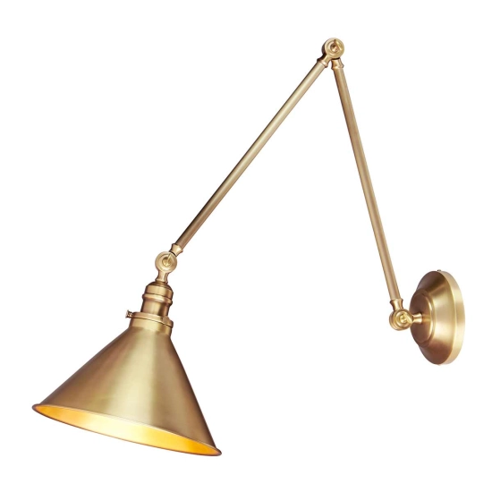 Lampa sufitowa/ścienna Provence – 1 źródło światła – Stary mosiądz PV-GWP-AB Elstead Lighting