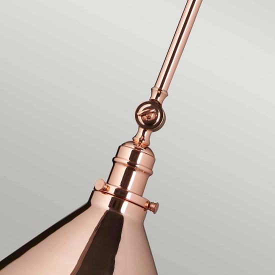 Lampa sufitowa/ścienna Provence – 1 źródło światła – Polerowana miedź PV-GWP-CPR Elstead Lighting