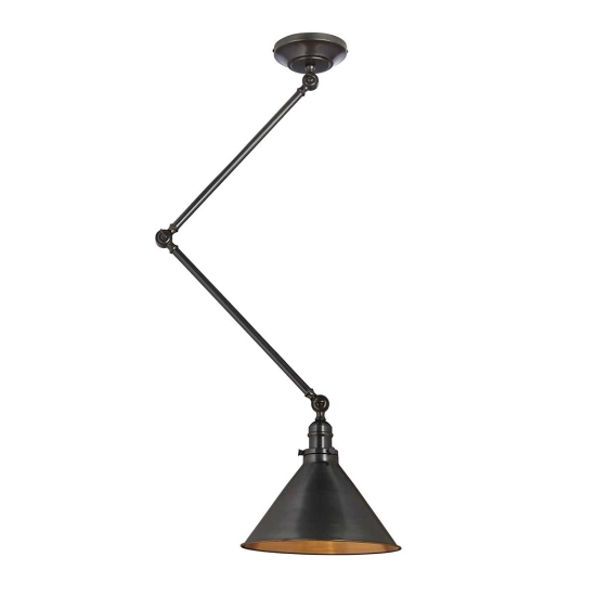 Lampa sufitowa/ścienna Provence – 1 źródło światła – Stary brąz PV-GWP-OB Elstead Lighting