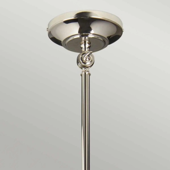 Lampa sufitowa/ścienna Provence – 1 źródło światła – Polerowany nikiel PV-GWP-PN Elstead Lighting