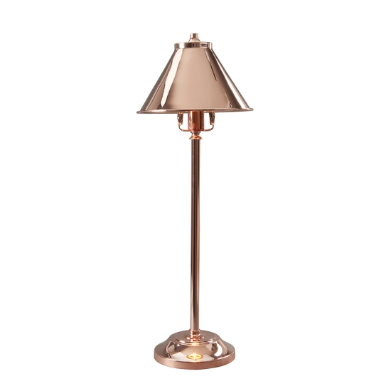 kinkiecik.pl Lampa stołowa Provence – 1 źródło światła – Polerowana miedź PV-SL-CPR Elstead Lighting