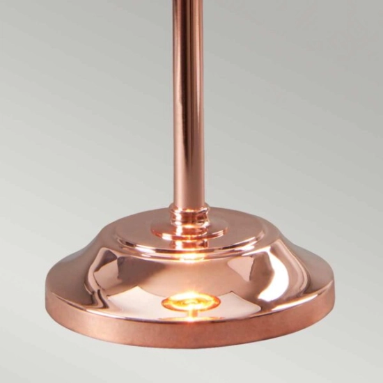 Lampa stołowa Provence – 1 źródło światła – Polerowana miedź PV-SL-CPR Elstead Lighting