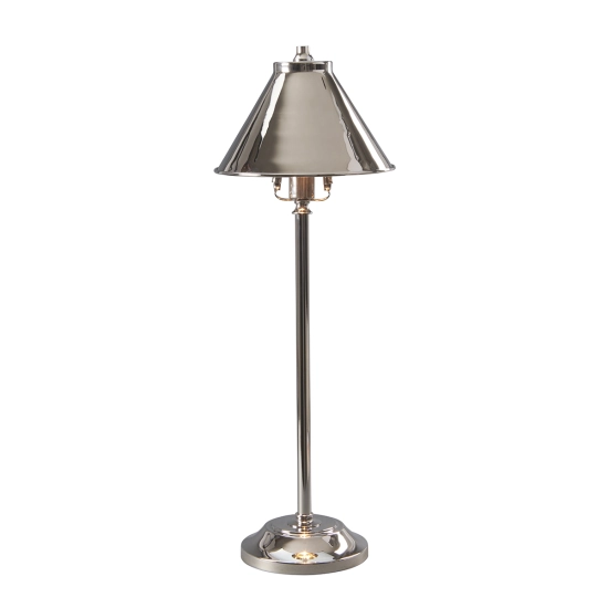 kinkiecik.pl Lampa stołowa Provence – 1 źródło światła – Polerowany nikiel PV-SL-PN Elstead Lighting