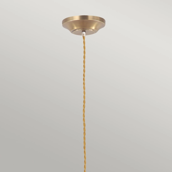 Lampa wisząca Provence – 1 źródło światła – Stary mosiądz PV-SP-AB Elstead Lighting