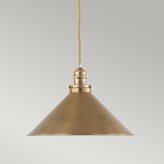Lampa wisząca Provence – 1 źródło światła – Stary mosiądz PV-SP-AB Elstead Lighting