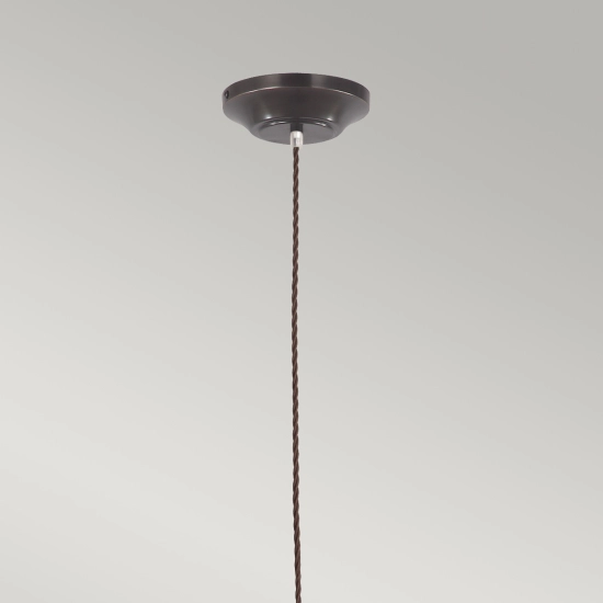 Lampa wisząca Provence – 1 źródło światła – Stary brąz PV-SP-OB Elstead Lighting