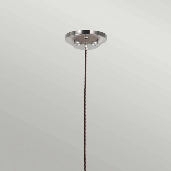 Lampa wisząca Provence – 1 źródło światła – Polerowany nikiel PV-SP-PN Elstead Lighting
