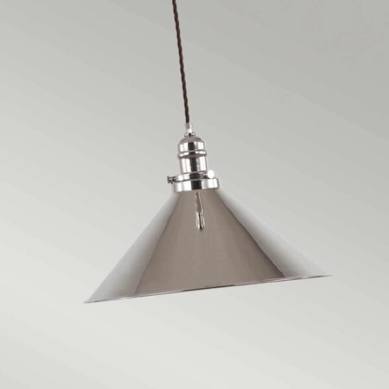 Lampa wisząca Provence – 1 źródło światła – Polerowany nikiel PV-SP-PN Elstead Lighting