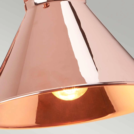 Kinkiet Provence – 1 źródło światła – Polerowana miedź PV1-CPR Elstead Lighting