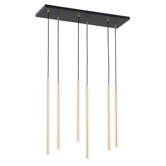 Lampa wisząca SELTER 6 GOLD 1332/6 EMIBIG Lighting - zdjęcie produktu