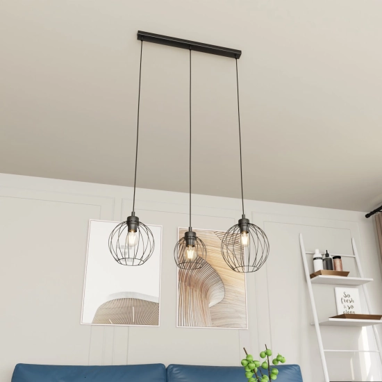 Lampa wisząca NANDO 3 BL 1369/3 EMIBIG Lighting
