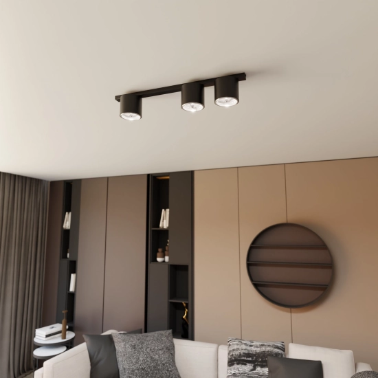 Lampa sufitowa NANO 3 BLACK 1310/3 EMIBIG Lighting