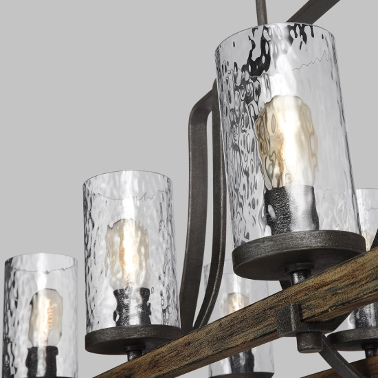 Podłużna lampa wisząca Angelo – 8 źródeł światła QN-ANGELO8-ISLE Elstead Lighting