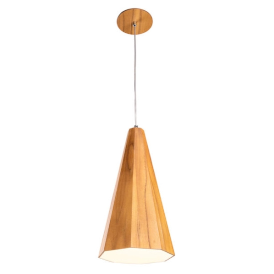 Lampa wisząca Angular QN-ANGULAR-P-S-TEAK Elstead Lighting