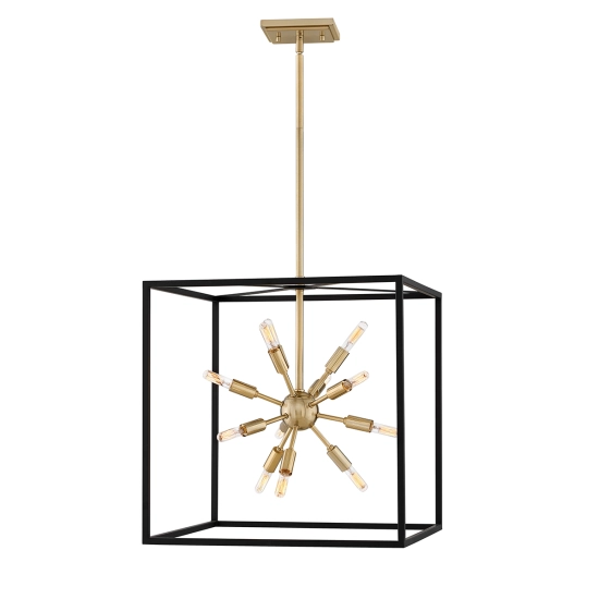 kinkiecik.pl Lampa wisząca Aros – 12 źródeł światła QN-AROS-12P Elstead Lighting