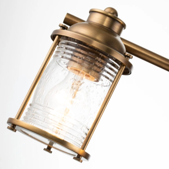 Kinkiet Ashlandbay – 4 źródła światła – Naturalny mosiądz QN-ASHLANDBAY4-NBR-BATH Elstead Lighting
