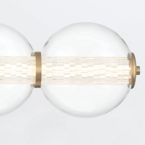 Kinkiet Atomo – 4 źródła światła – Złoty QN-ATOMO-4W-BG Elstead Lighting