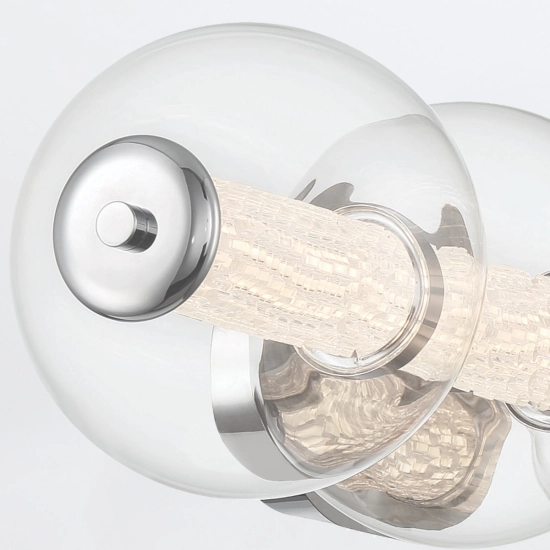 Kinkiet Atomo – 4 źródła światła – Polerowany chrom QN-ATOMO-4W-PC Elstead Lighting