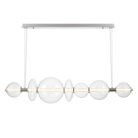 Lampa wyspowa Atomo – 7 źródeł światła – Polerowany chrom QN-ATOMO-LP7-PC Elstead Lighting