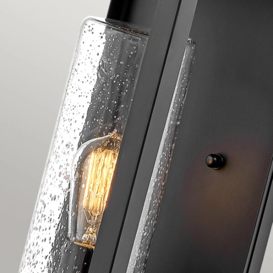 Duży kinkiet Atwater – 1 źródło światła – Czarny QN-ATWATER-L-BK Elstead Lighting
