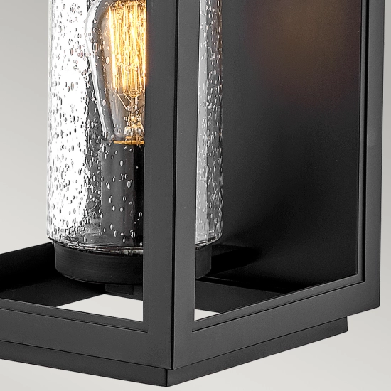 Duży kinkiet Atwater – 1 źródło światła – Czarny QN-ATWATER-L-BK Elstead Lighting