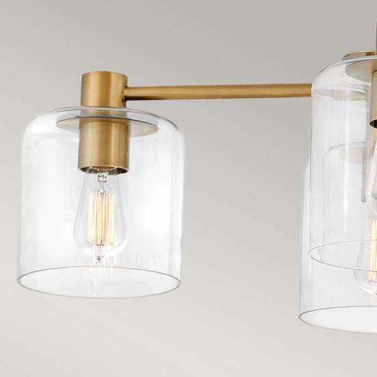 Półplafon Axel – 7 źródeł światła – Stary mosiądz QN-AXEL7-HB Elstead Lighting