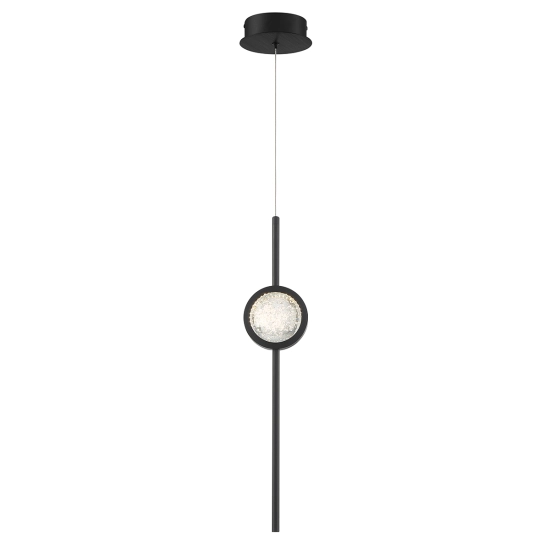 Lampa wisząca Barletta – 1 źródło światła – Czarny QN-BARLETTA-1P-BK Elstead Lighting