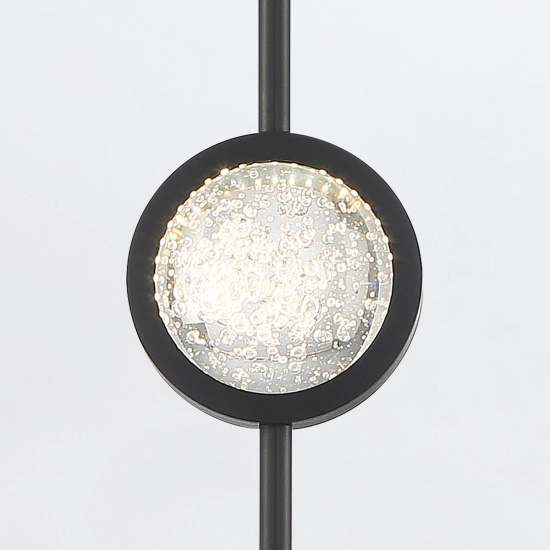 Lampa wisząca Barletta – 1 źródło światła – Czarny QN-BARLETTA-1P-BK Elstead Lighting