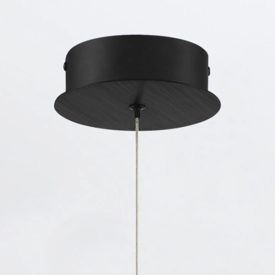 Lampa wisząca Barletta – 1 źródło światła – Czarny QN-BARLETTA-1P-BK Elstead Lighting