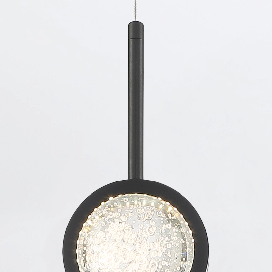 Lampa wisząca Barletta – 1 źródło światła – Czarny QN-BARLETTA-1P-BK Elstead Lighting