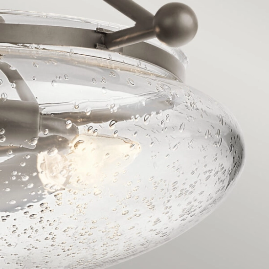Półplafon Belle – 3 źródła światła – Stary brąz QN-BELLE-SF-OZ Elstead Lighting