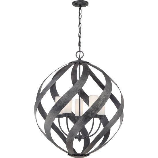 kinkiecik.pl Latarnia wisząca Blacksmith – 5 źródeł światła QN-BLACKSMITH-5P-OBK IP44 Elstead Lighting